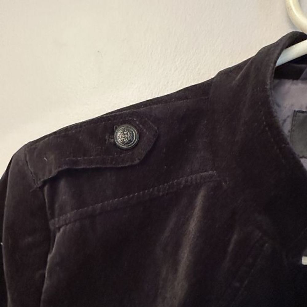 Black Velvet Women's Festive Blazer - Picture 9 of 16